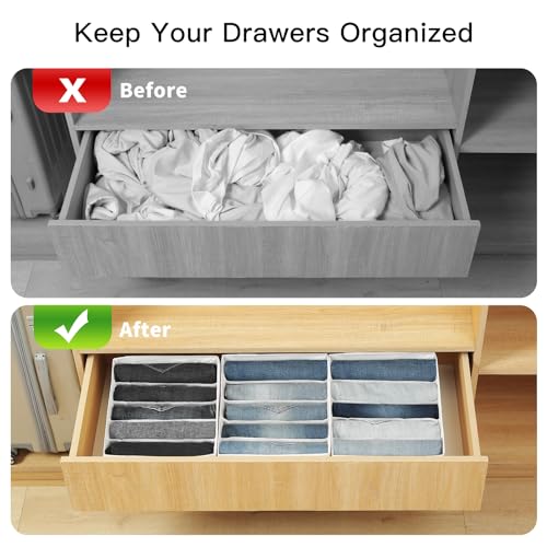 Jeans Pants Organizer for Closet (4 Count)