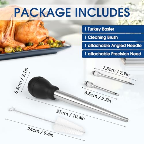Turkey Baster with Silicone Suction Bulb