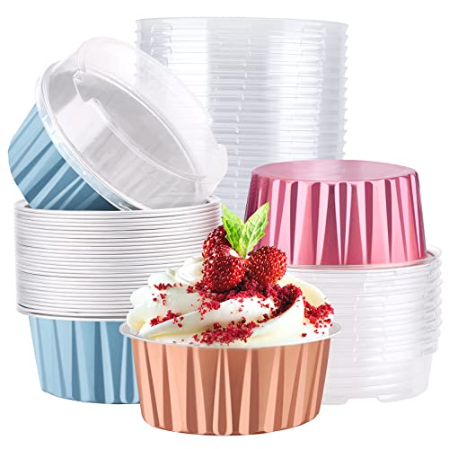 Baking Cups Aluminum Foil (60 Count)