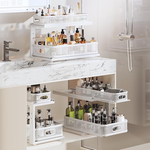 2 Pack 21IN Depth Under Sink Organizer With Next (2 Count)