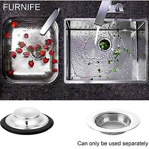 Kitchen Sink Strainer and Sink Stopper