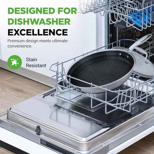 12" Stainless Steel Durable Wok