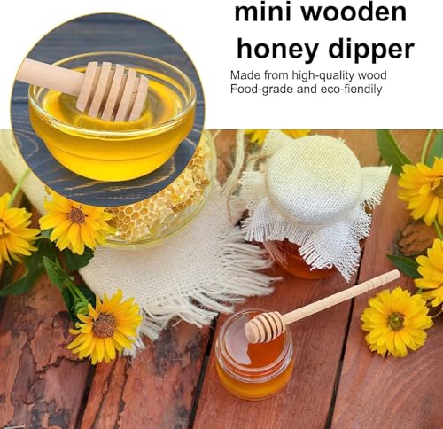 10Pcs Honey Dipper Sticks