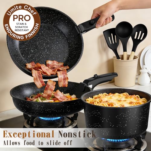 21Pcs Pots and Pans Set Non Stick