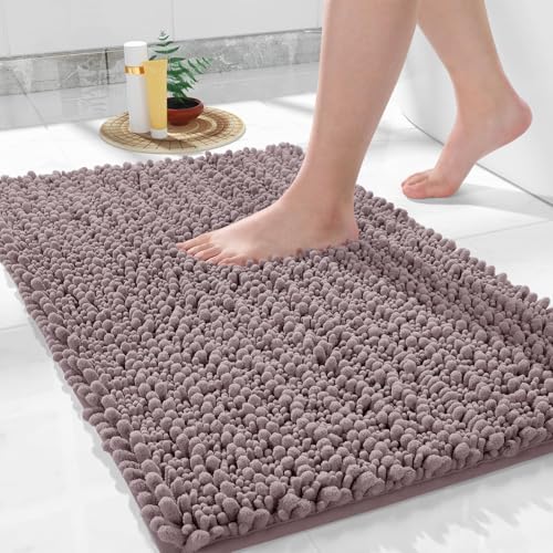 Large Bathroom Rugs Non Slip Washable 36x24 Inch