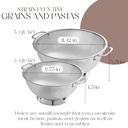 Stainless Steel Colander for Kitchen