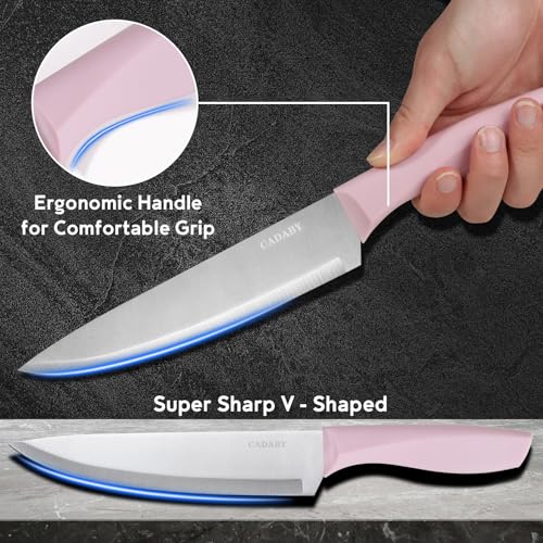 19 PCS Pink Kitchen Cooking Utensils Set Kitchen Tools Set (19 Count)