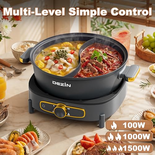 6L Hot Pot Electric with Divider