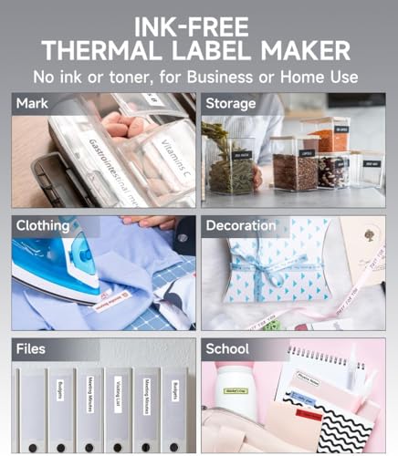 Label Maker Machine with Tape