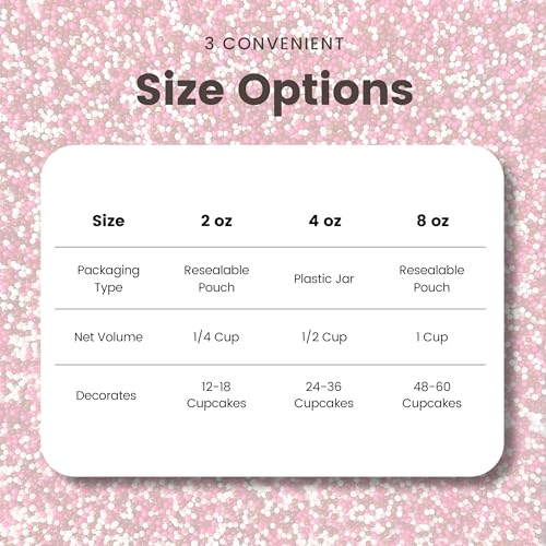 Valentines Nonpareil Sprinkle Mix (4 Count)