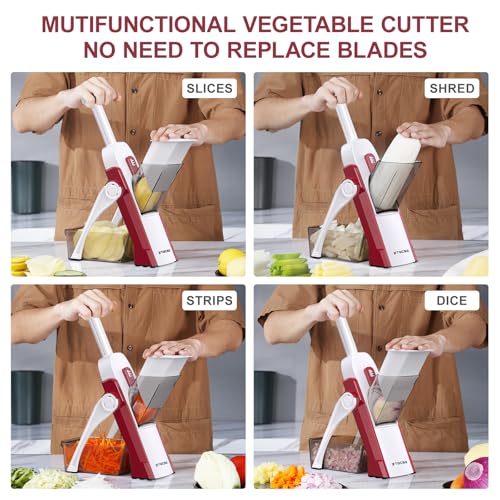 Safe Mandoline Slicer for Kitchen
