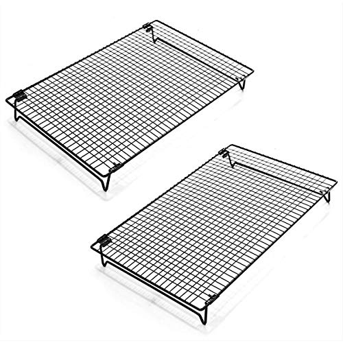 2 Piece Cooling Rack with Collapsible Folding Legs (2 Count)