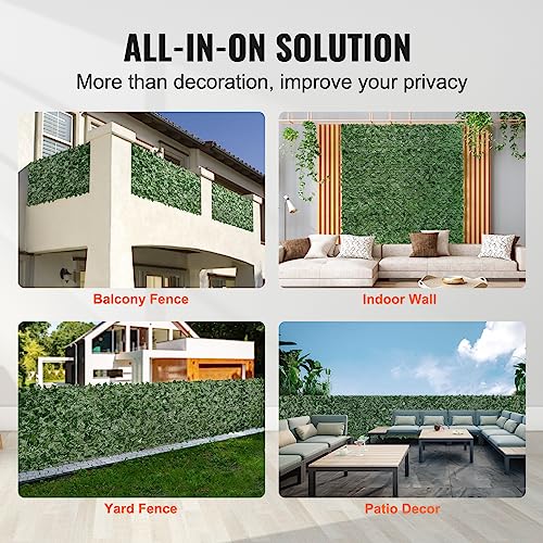 Artificial Ivy Privacy Fence Screen (48 Sq Ft)