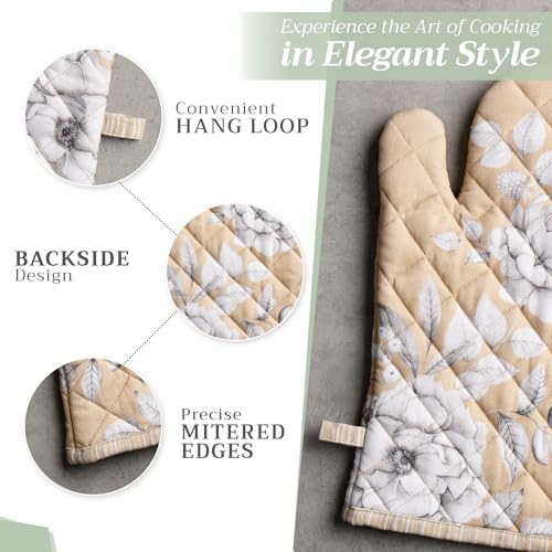 Maison d'Hermine Oven Gloves 100% Cotton Oven Mitt