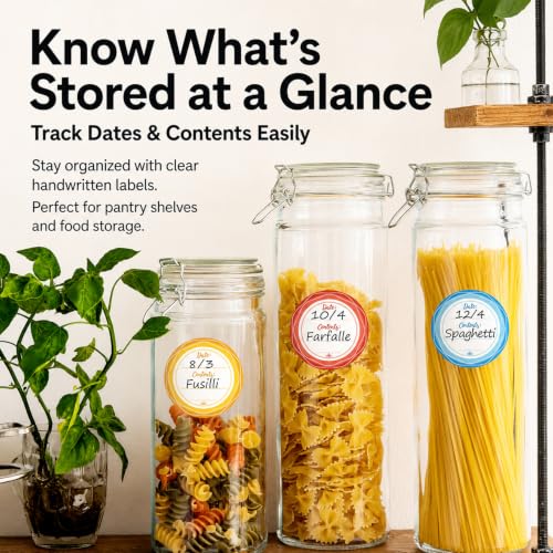 2" Mason Jar Canning Labels (90 Count)