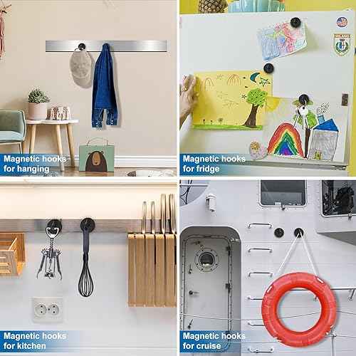 Magnetic Hooks for Cruise Essentials 2026 Cabins Door 25 Pack (25 Count)