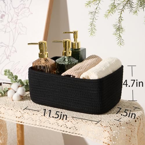 Small Storage Baskets for Organizing (4 Count)