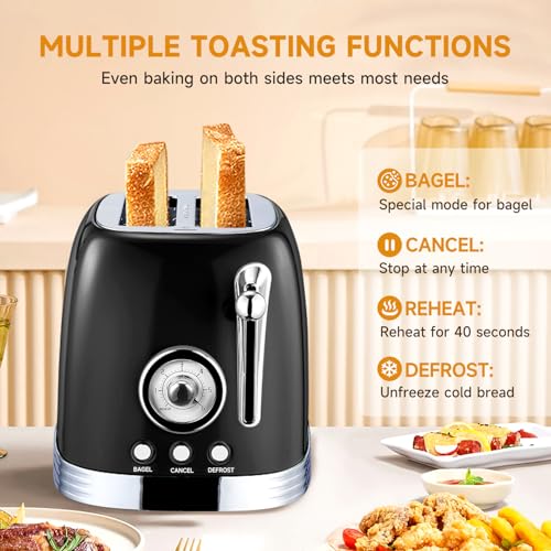 Retro 2‑Slice Toaster