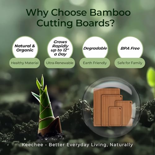 Wood Cutting Board 4 (4 Count)