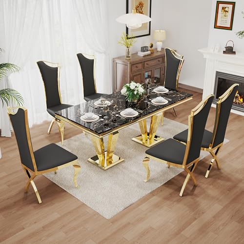 7 Piece Luxury Dining Room Set