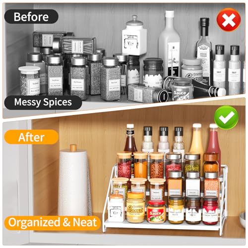 Spice Rack Organizer for Cabinet