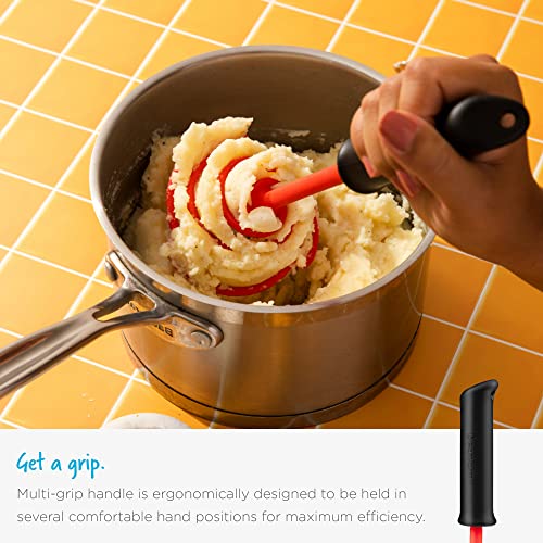 Smood Lite Ergonomic Spring Coil Potato Masher