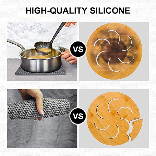 Silicone Trivet Mats (4 Count)