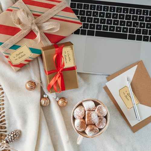 600PCS Gift Tag Stickers