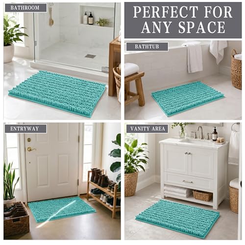 Bathroom Rugs Non Slip Washable