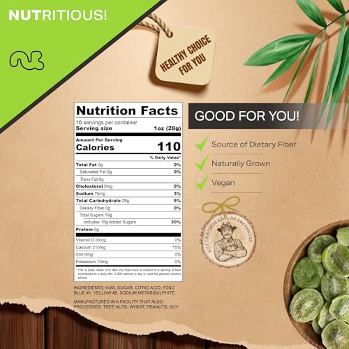 Dried Kiwi Slices (16 Ounce)