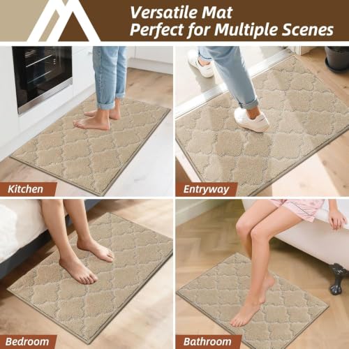 Kitchen Rugs Non Slip Washable 20"x32" (4.444 Sq Ft)