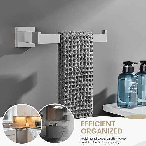 Towel Holder Brushed Nickel