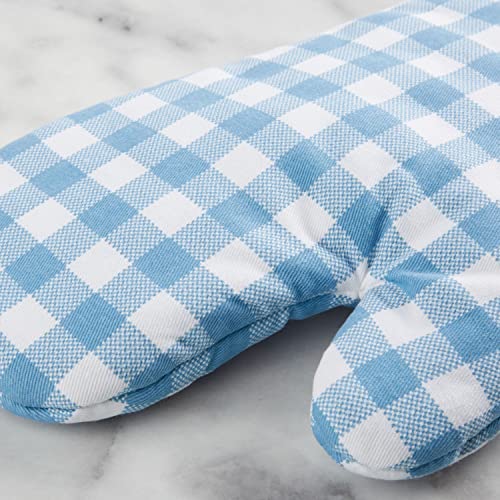 Gingham Oven Mitt 2