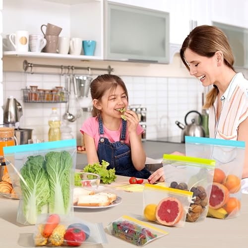 22 Pack Reusable Snack Bags (22 Count)