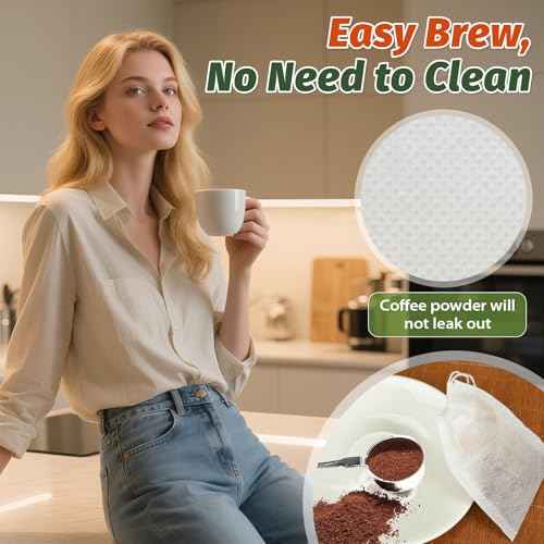 Empty Tea Bags for Loose Leaf Tea (500 Count)