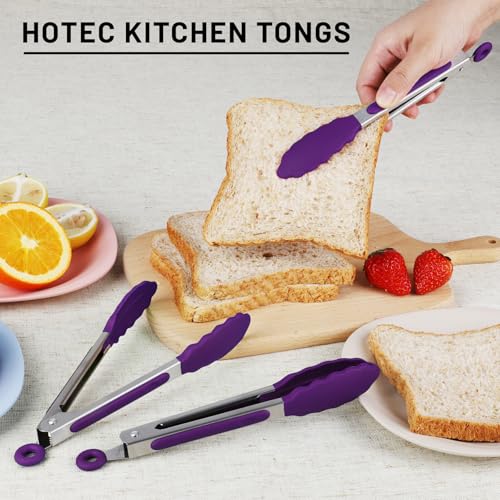 Mini Silicone Kitchen Tongs for Cooking