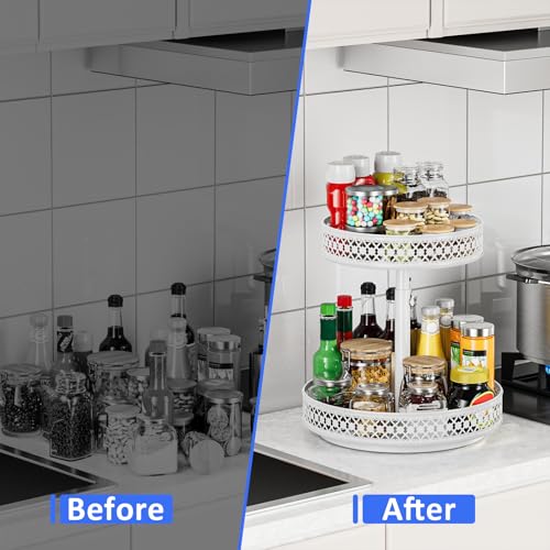 2 Tier Lazy Susan Organizer