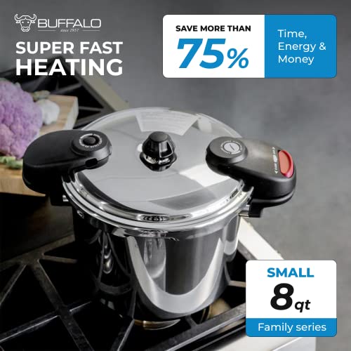 Pressure Cooker 8 Qt Stainless Steel