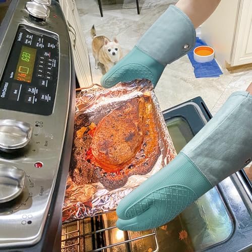 Professional Microwave Silicone Oven Mitts one Pair