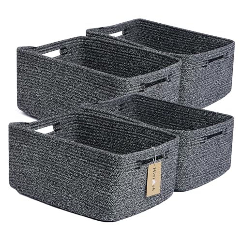 Large Storage Baskets for Organizing (4 Count)