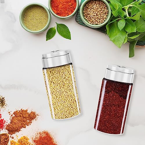 Spice Jar with Shaker Lids (6 Count)