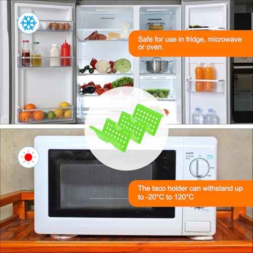 8 Pcs Taco Holder Stand