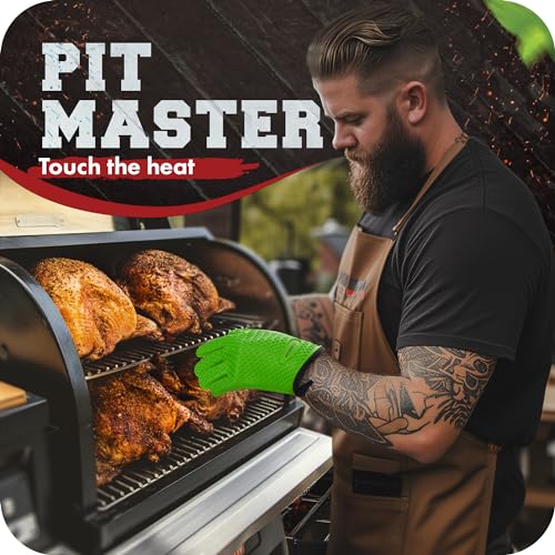 XL Silicone Smoker BBQ Gloves