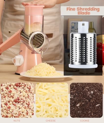Rotary Cheese Grater Hand Crank