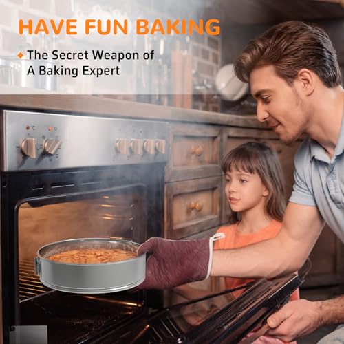 9 Inch 304 Stainless Steel Springform Pan with Removable Bottom
