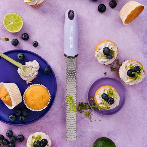 Premium Classic Zester Grater in Lavendar Bloom