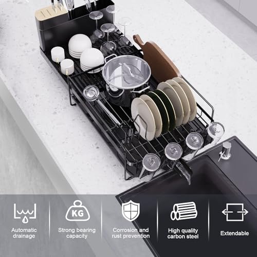 Extendable Dish Drying Rack