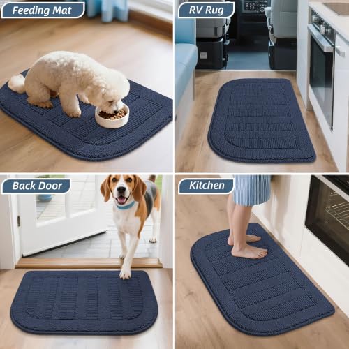 24x36 Inch Kitchen Rugs Non Slip Washable Sink Rug (6 Sq Ft)