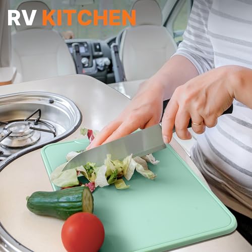 Camping Cooking Utensils Set 16 PCS Camp Kitchen Cookware Kit with Organizer Bag