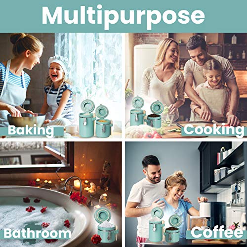 4 Piece Ceramic Kitchen Canisters Set (4 Count)